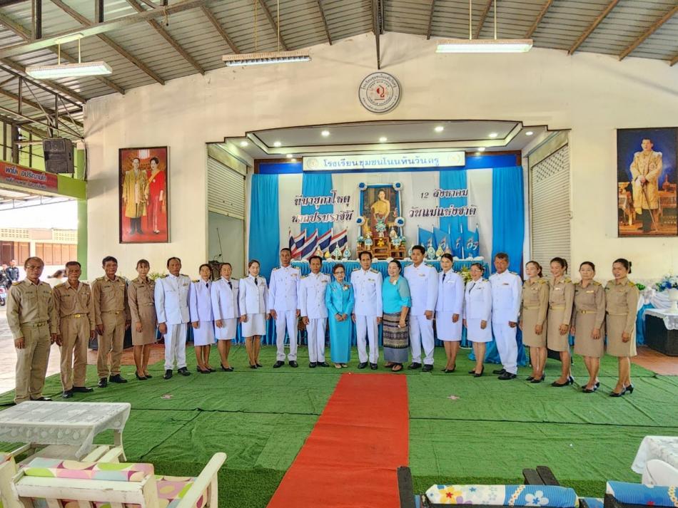 วันที่​ 9 สิงหาคม​ 2567 เวลา 09.00 น. นาย​ สุทธิ​รักษ์​ เมือง​สอน​ นายก​เทศมนตรี​เทศบาล​ตำบล​โนน​หัน​  เป็นประธา​น​ใน​พิธีถวายเครื่อง​ราช​สักการะ​วางพาน​พุ่ม​และนำ​ผู้เข้าร่วมพิธีกล่าวถวายพระพรชัย​มงคล​ เนื่อง​ใน​วโรกาส​วัน​เฉลิม​พระ​ชนมพรรษา​​สมเด็จพระ​นาง​เจ้า​สิริกิตติ์​ พระ​บรม​ราชินีนาถ​ พระบรม​ราช​ชนนี​พันปี​หลวง​ วันแม่แห่งชาติ​  12​สิงหาคม​ ของทุกปี โดยมี สมาชิกสภาฯพร้อมคณะผู้บริหาร ข้าราชการ ลูกจ้างประจำ และพนักงานจ้าง เข้าร่วมพิธี ณ.หอประชุม​โรงเรียน​ชุมชน​โนน​หัน​วันครู