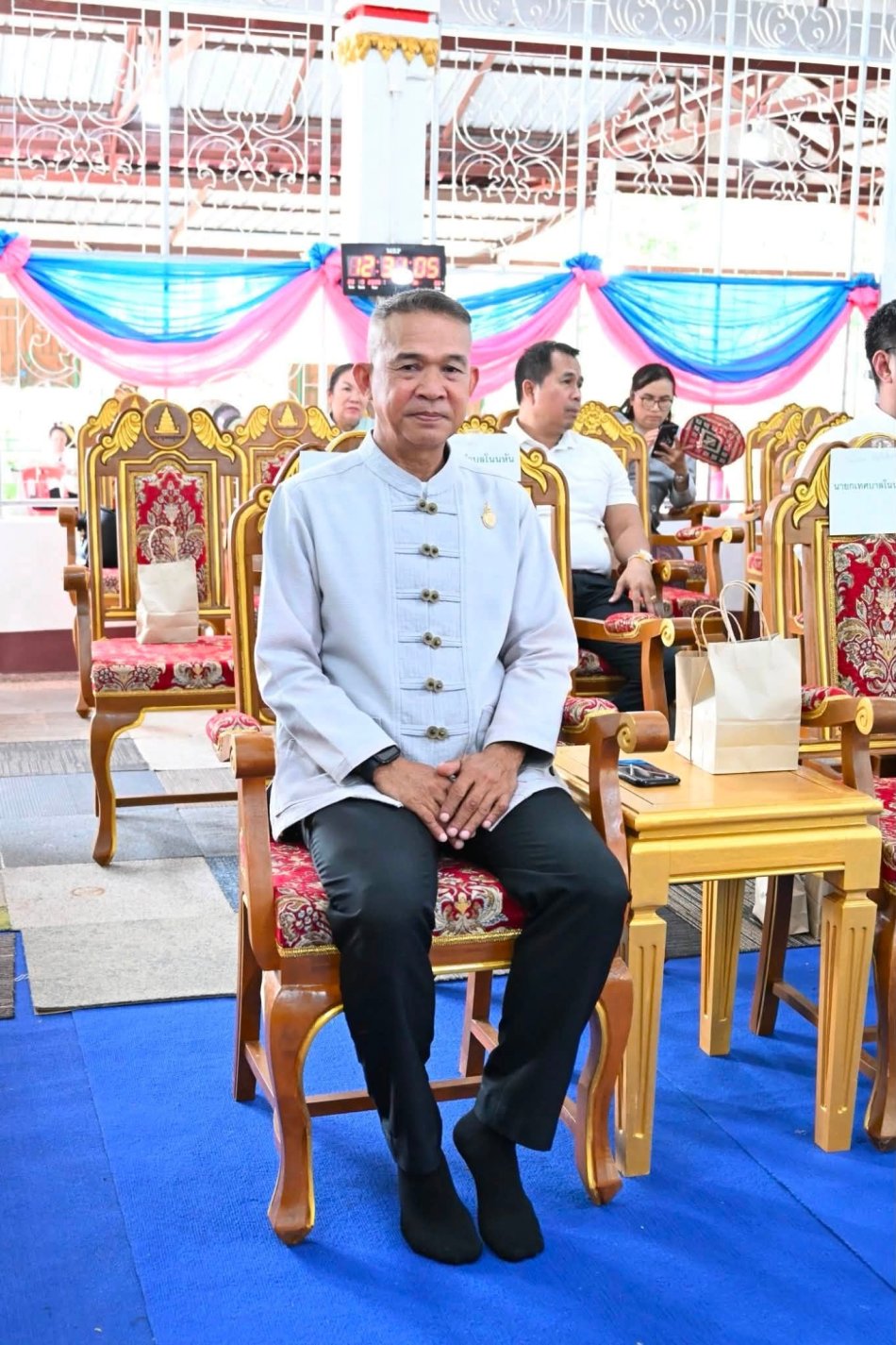 พิธีเฉลิมฉลองโล่รางวัลหมู่บ้านรักษาศีล 5 ปฏิบัติธรรม บวชชีพราหมณ์ และทำบุญอุทิศแก่บูรพาจารย์วัดแจ้งสว่างนอก ประจำปี 2569