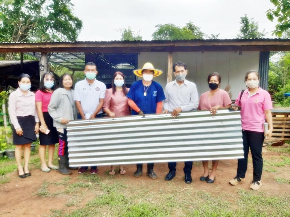เทศบาลตำบลโนนหันช่วยเหลือผู้ประสบเหตุวาตภัย