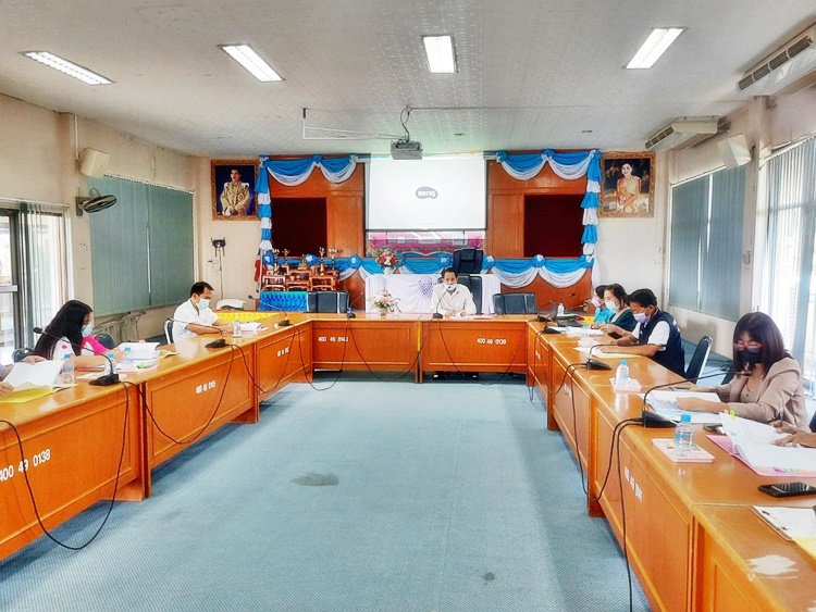ประชุมหารือ แนวทางการดำเนินการปรับสภาพเเวด ล้อมและซ่อมแซมบ้านให้กับผู้พิการทั่วไป ภายในเขตพื้นที่เทศบาลฯ