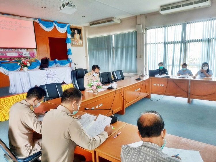 ประชุมคณะกรรมการกองทุนหลักประกันสุขภาพเทศบาลตำบลโนนหัน ครั้งที่ ๓/๒๕๖๕